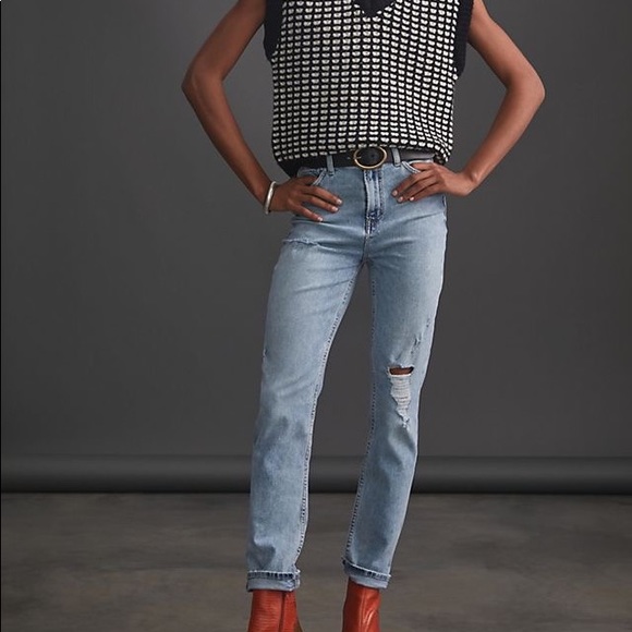 Anthropologie Denim - ✨ Anthropologie Hudson Holly Cropped Straight Jeans Sz 32